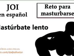 Reto para masturbarse. Intenta llegar al final.